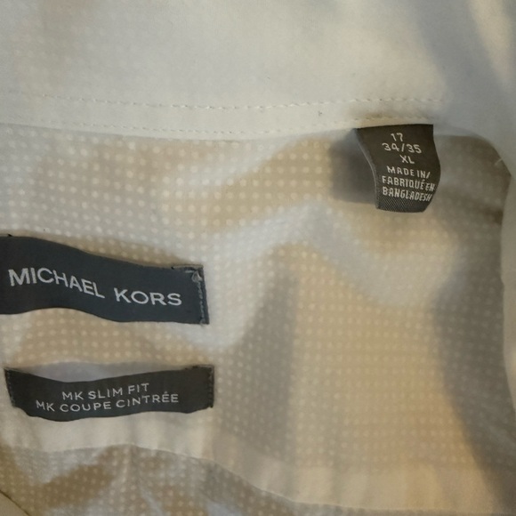 Michael Kors - White Men's Shirt - Picture 3 of 3
